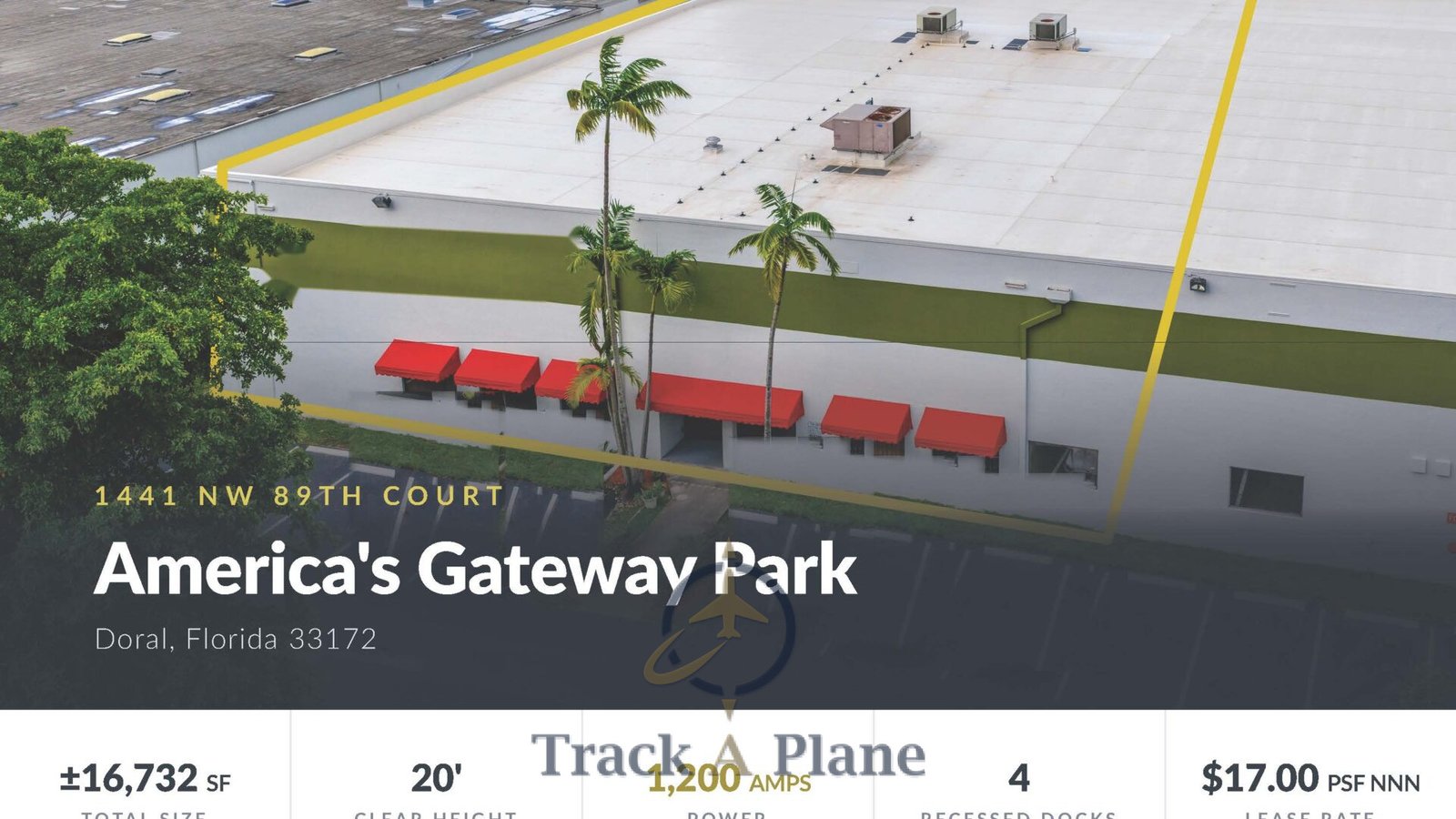 Doral Aviation Warehouse – 1,200 Amps / 16,732 SF